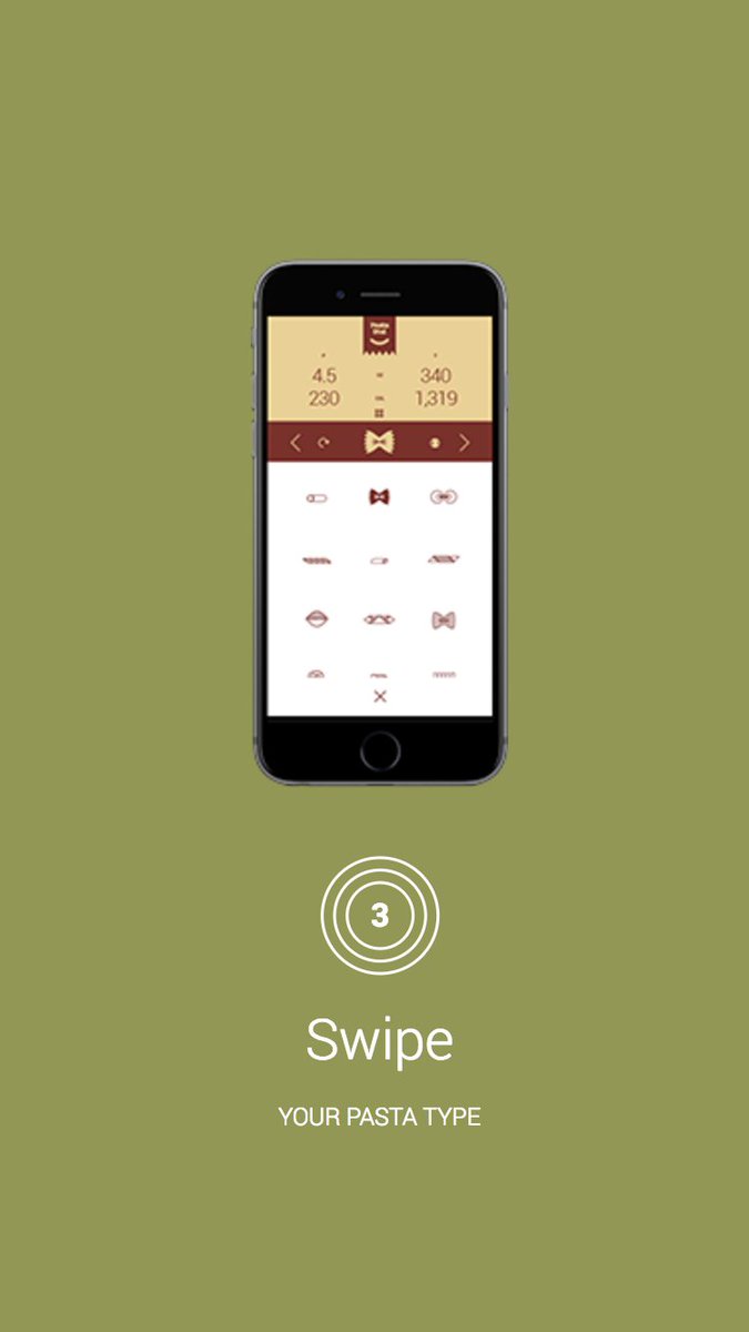 SaladDial's tweet photo. - Dial your guest count
- Tap through nutrition
- Swipe your pasta type

Prevent Pasta Piles @PastaDial is free to download NOW! 🍝📱💪  https://t.co/hM2NAeFN2p  -- fitness - cooking - restaurant - chef - portioning - budgeting https://t.co/PLkPW78RY1
