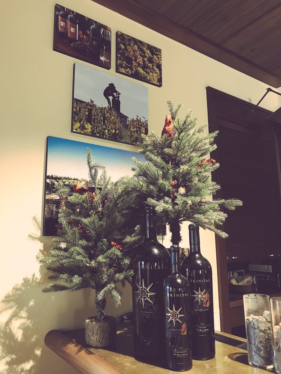Kasey Rosa Hills (@vino_rosa) on Twitter photo Christmas spirit has been sprinkled in the <a href="/trinitascellars/">Trinitas Cellars</a> wine bar at <a href="/EstanciaLaJolla/">Estancia La Jolla</a> Christmas spirit has been sprinkled in the <a href="/trinitascellars/">Trinitas Cellars</a> wine bar at <a href="/EstanciaLaJolla/">Estancia La Jolla</a>