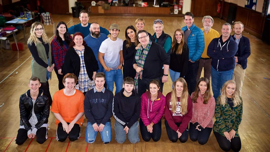 Some amazing photo's of our pantos first read-through with <a href="/RhydianMusic/">Rhydian Roberts</a>, <a href="/NadiaForde/">Nadia Forde</a>, <a href="/jakecartermusic/">Jake Carter</a> &amp; @thevoicebear!

They look Spectacular ;)

First show is just over two weeks away, last minute #tickets here - bit.ly/2zLVQqr