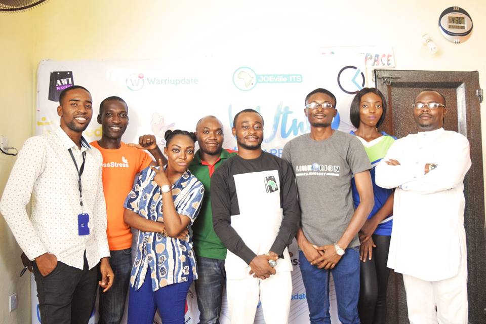 warritechnetwok's tweet photo. The just concluded #WarriTechMeetup was a #Blast. The talents, passion & spirit of collaboration on display was unprecedented. The atmosphere electric. The fire unquenchable. Its official #WarriTechies are taking over. These guy's ain't playing, they mean business. Tech business. https://t.co/FFIFXHXS0a
