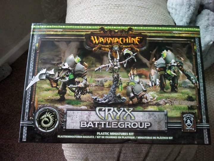 DiceThief's tweet photo. I may have started a Warmachine project for the new year... Well in! https://t.co/WO8XL3KDUS