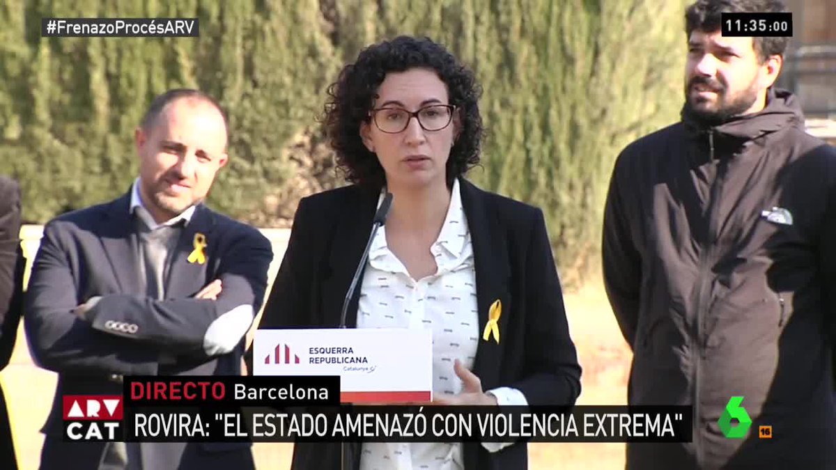 Urkullu ho nega
Omella ho nega
Rafael Ribó ho nega
Tots els intermediaris ho neguen

I <a href="/martarovira/">Marta Rovira Vergés</a> no dona ni una prova, es fa la sueca.