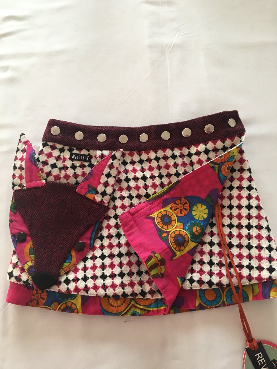 Beautiful kids foxy  tweed reversible skirts available <a href="/trinity_urban/">Trinity Urban</a> #christmas #kidsshopping