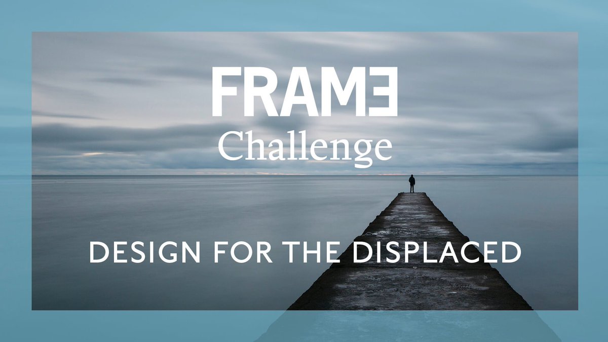 Framepublishers's tweet photo. How can #design make us feel at home? We're calling all designers and makers to answer this #FrameChallenge #designforthedisplaced! Deadline is 1 December >> https://t.co/qKeAKRCOnU https://t.co/4VTBHNJGxp