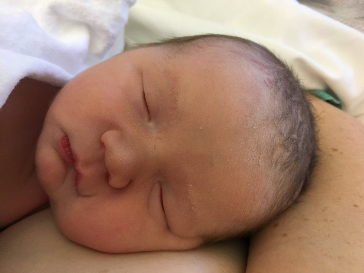 JNashDC's tweet photo. Baby boy Hudson arrived today thanks to the team @GRHospitalKW and our awesome midwife Julie @MidwivesStJ! @MacBHSc #inquiry skills will be put to good use learning how to manage 3 kids under 5yrs #6Ps #notjustforschool! https://t.co/NCKVwUW36A