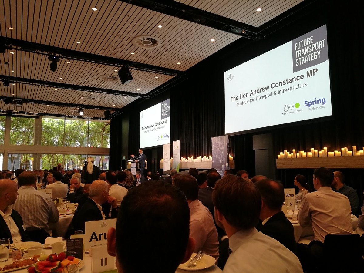 IK_speaks's tweet photo. talking #transport with the minister at the @propertycouncil breakfast #Xmirus #futureQS https://t.co/nxBj8sRXts