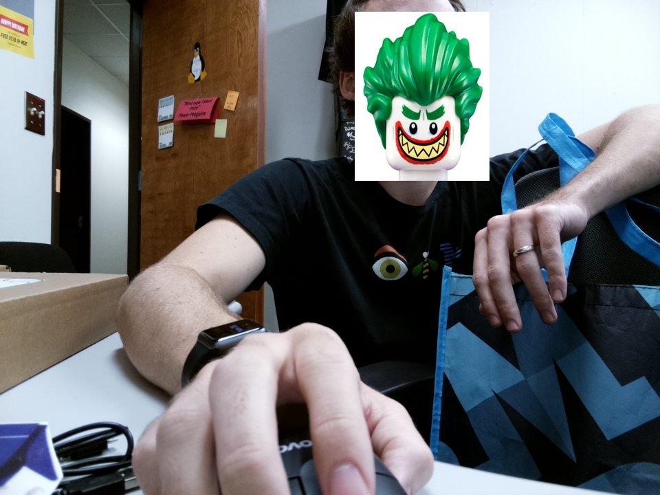 TJ_BatBot's tweet photo. Look at me now. I am Joker!!! #BatBot https://t.co/R6gFe1pw7O