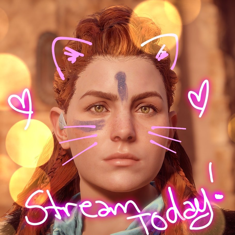 LilyyMilk's tweet photo. STREAM TONIGHT!
Continuing on with Horizon: Zero Dawn! I WANT TO RIDE THE T-REX
LIVE AT 5PM PST!! https://t.co/vMwgzGh5oi
#horizonzerodawn #stream #twitch #gamergirl #cosplaygirl #kasplays #robots #aloy #feels #streamer #twitchgirl #vanstreamer #canada https://t.co/NxDA12ac6f