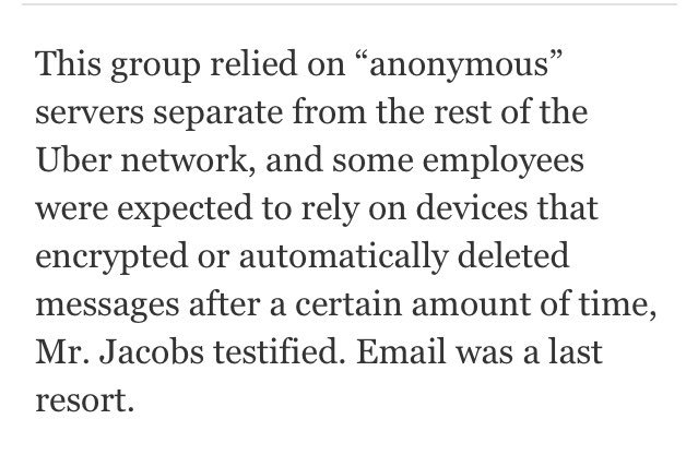dearsarah's tweet photo. Rebuking Uber for Lawyers, Judge Alsup Delays Waymo Trade Secrets Trial https://t.co/c1dF5NnhdF Uber for Racketeering: Hello RICO edition! Which USA will file criminal charges first? Brian Stretch @USAO_NDCA? #liabilitycometh https://t.co/lMHcrlabzY