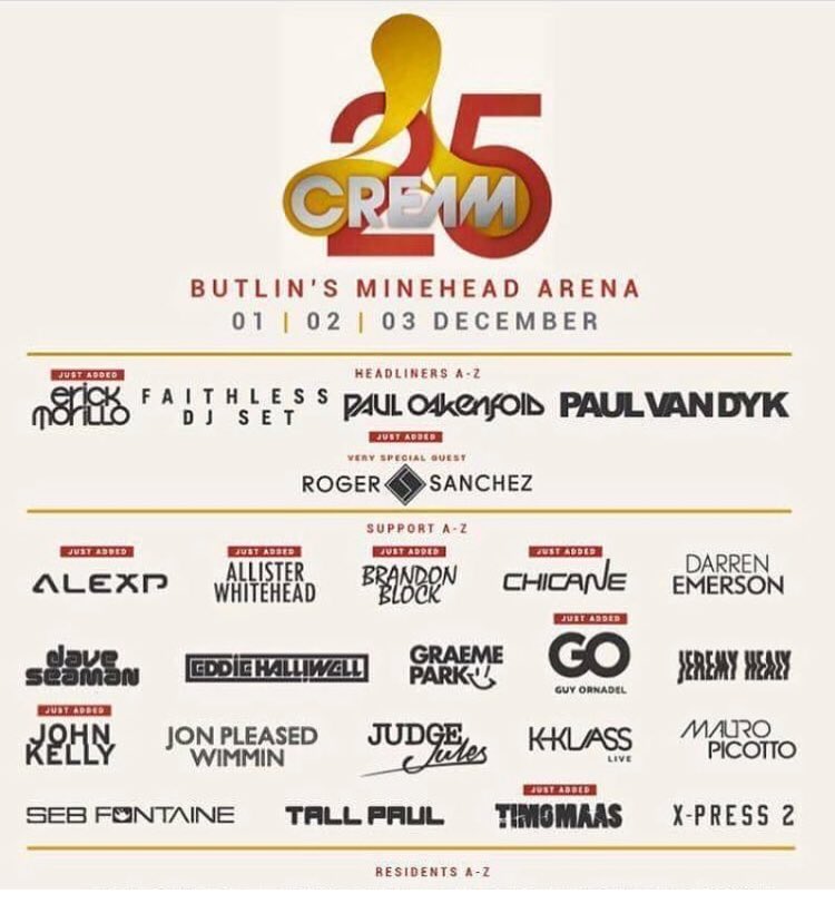 Clublifeapp's tweet photo. Looking forward to this on the weekend!!

Line ups dont get much better than this!! #classics #trance #house #progressive https://t.co/gNqGUlzwgY