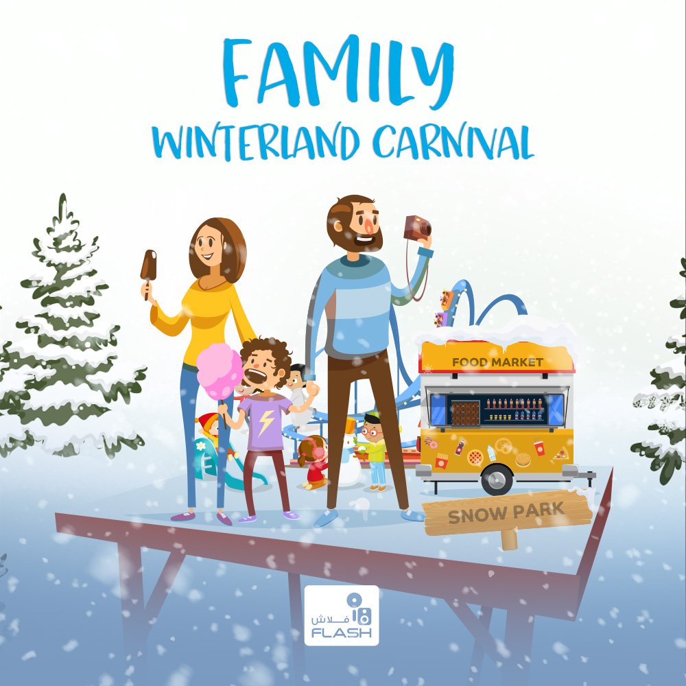 EtharaLive's tweet photo. #ThinkFlash brings you #YasWinterlandCarnival for the second time this year #OnlyOnYas! And what's more? @yasisland also has the Ferrari World, Yas Waterworld, and @katyperry LIVE at #duArena for a big family #NYEYAS weekend. Pack your bags! https://t.co/A6cqJBzSNB