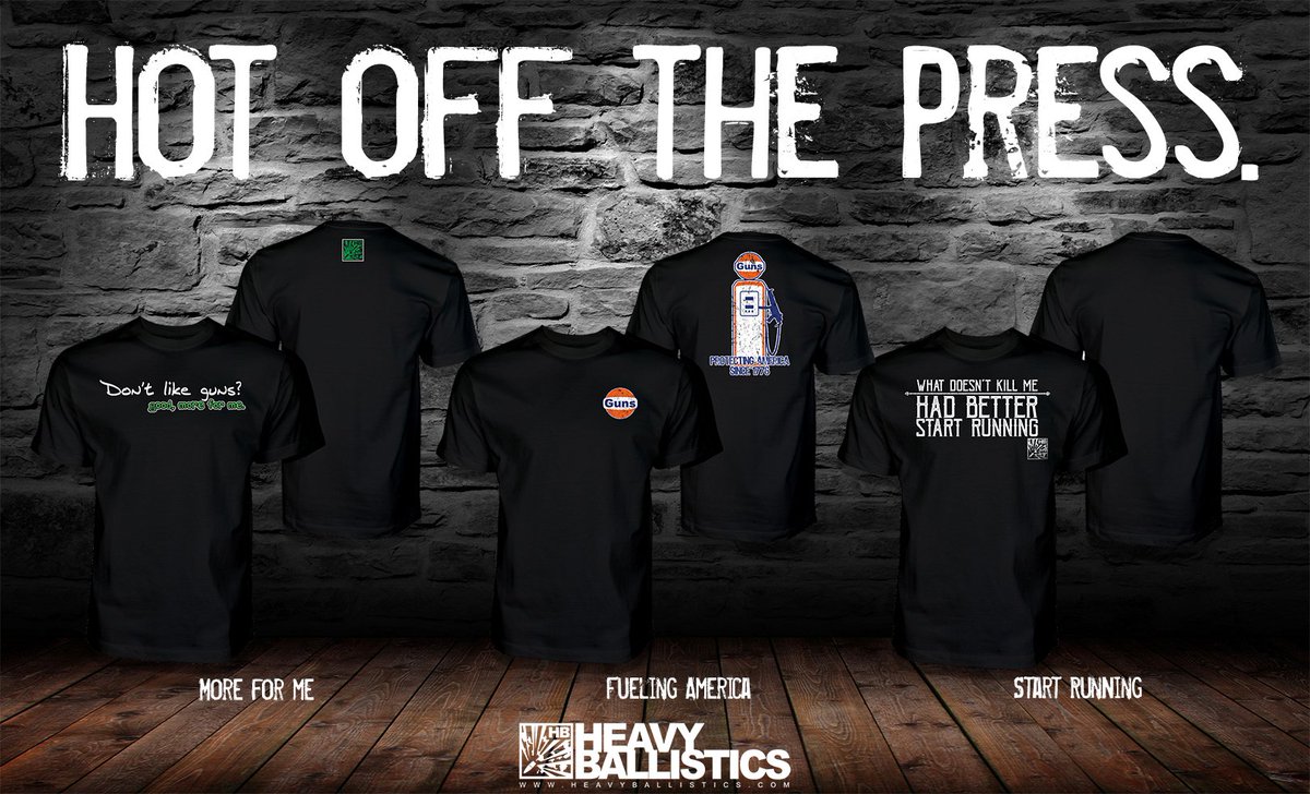 HeavyBallistics's tweet photo. Hot out da kitchen!  Fresh designs now available at https://t.co/IuxtzXVZI7! #getheavy #heavyballistics #2a #patrioticshirts #gunshirts #tacticalshirts https://t.co/j5XmfHBggN