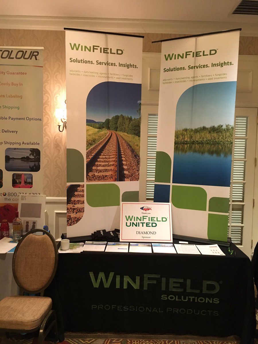 lsuaggie's tweet photo. Winfield exhibiting at Texas Aquatic Plant Management Society annual meeting @winfieldpro https://t.co/majkVcUEEL