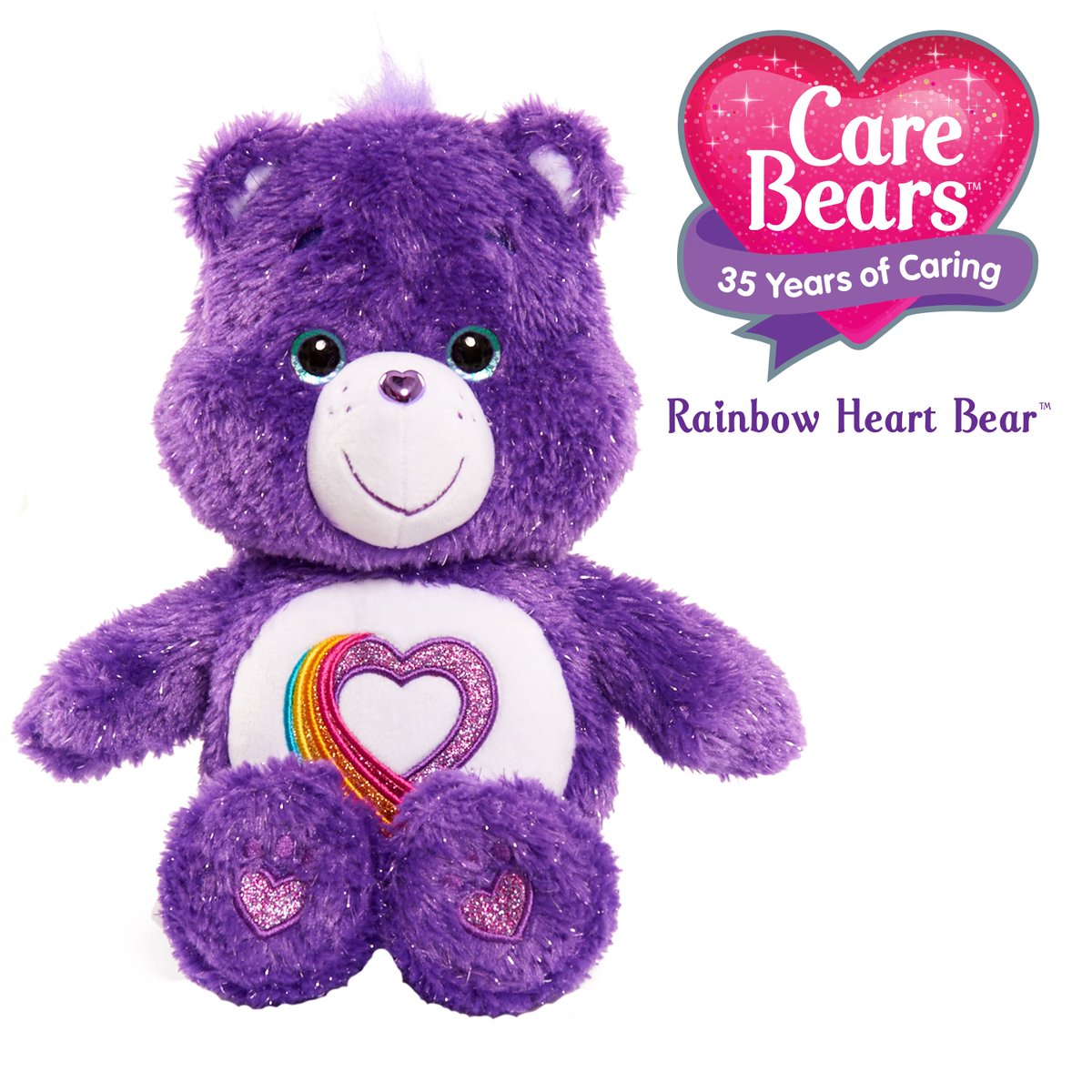 JustPlayToys's tweet photo. RT + FOLLOW for a chance to WIN the limited edition Care Bears 35th Anniversary Rainbow Heart Bear! #35yearsofcaring https://t.co/5bW1XnydHz