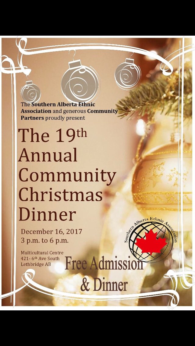 sa_ethnicasstn's tweet photo. Come out Dec 15 to find out your elf name, enjoy entertainment and get your face painted for FREE! The next day you're also welcome to join us for a FREE dinner! #yql @YQLethbridge @YQLethbridge @LethCollege @ULethHomestay @lfsfamily https://t.co/CT0brwbesB