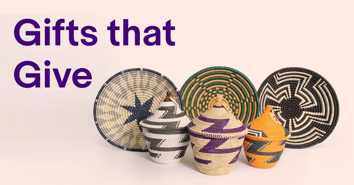 eBayCanadaBiz's tweet photo. For #GivingTuesdayCA, we've partnered with Children of Hope Uganda to sell a collection of handmade baskets crafted by local women in rural Northern Uganda. All sale proceeds will benefit children of war-affected areas of the country. #GiftsThatGive https://t.co/VXQZMU9MrY https://t.co/l3hdzoEuAo