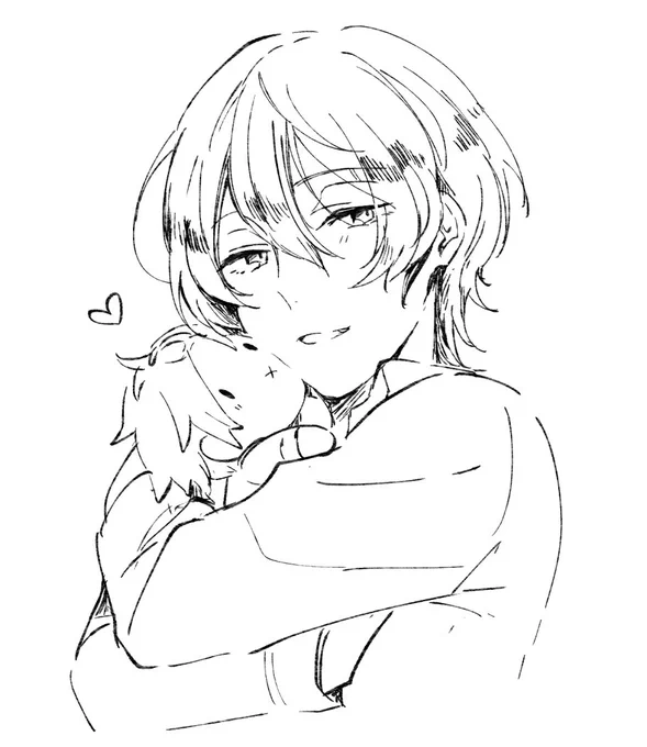 @cho_cmyk ちゃんとしたのも描きましたからあ 