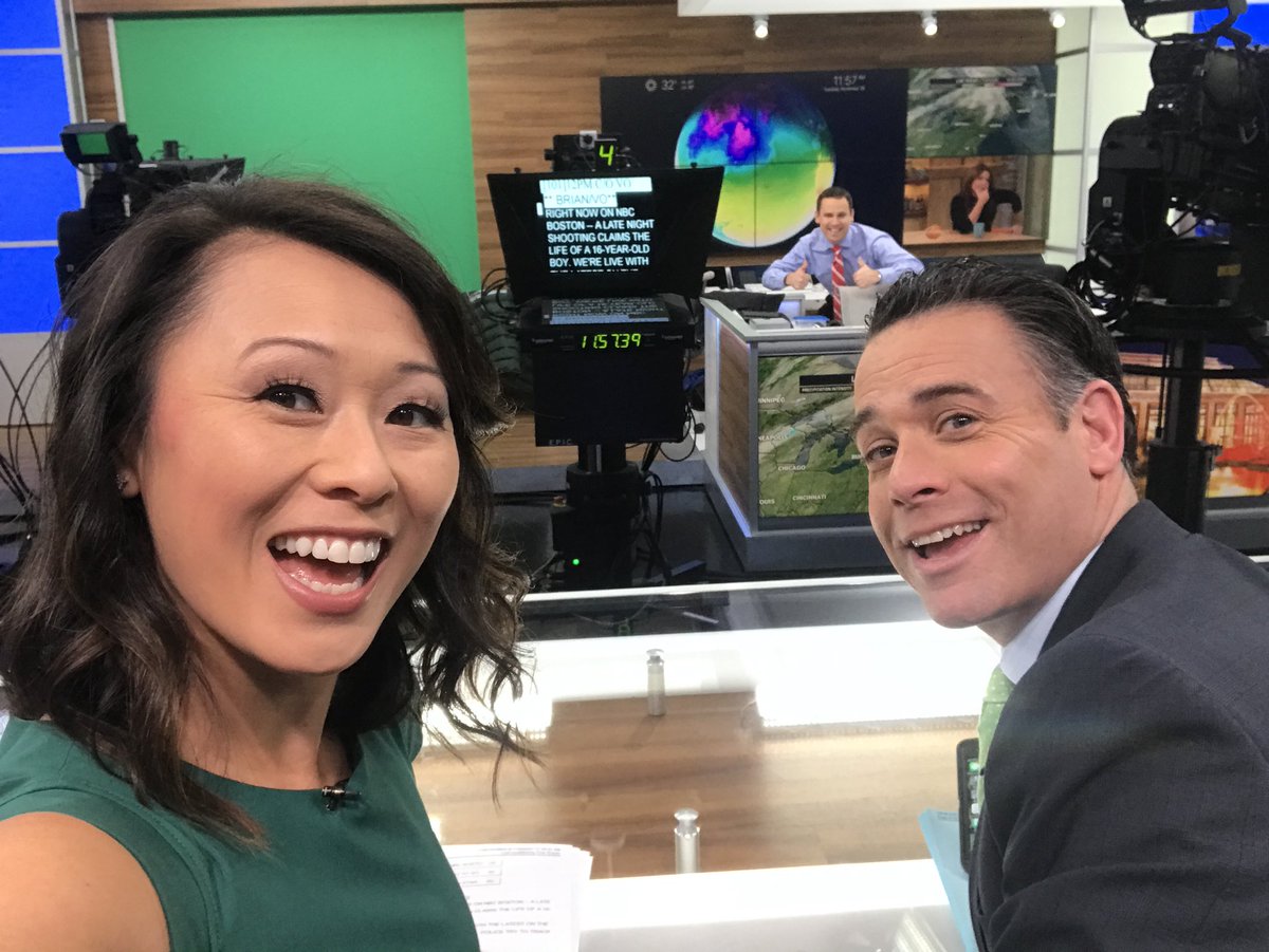 susantran's tweet photo. We’re here at noon for ya. @BrianNBCBoston &amp; @ChrisGNBCBoston and me! See u in minutes. #NBCBoston https://t.co/sR751rm6MW