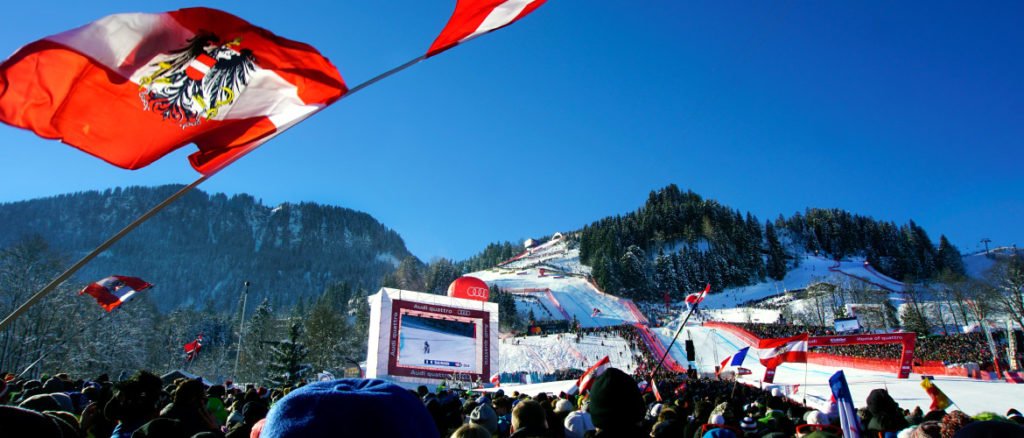 SurvivingEurope's tweet photo. Ski season is almost here in #Austria. Maybe you should hit up one of the most famous ski races in the WORLD - #Hahnenkamm #Kitzbuhel! https://t.co/P0rvsUYBdO https://t.co/dcTW3g3OKC