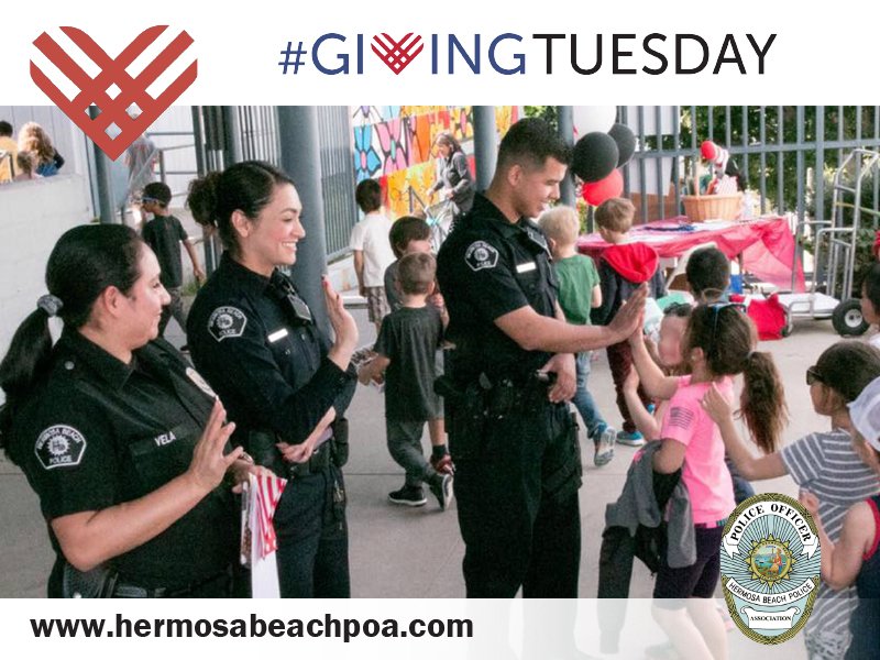 Happy National #GivingTuesday! On this giving day, we ask that you please think about the first responders. You can make a difference in our community by donating at hermosabeachpoa.com/donate today.