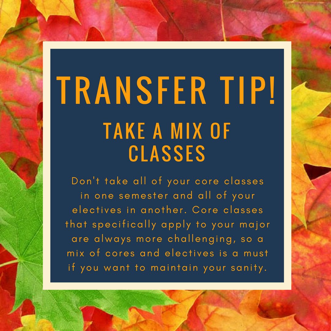 PolyTransfer's tweet photo. Don't create a stressful schedule. Meet with a faculty advisor, at your certain colleges, to help you create a great schedule. #PolyTransfer https://t.co/U3eUnjfcHB