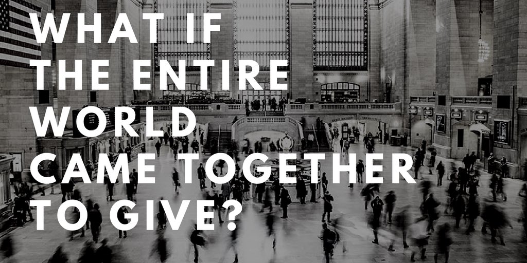 andthisblog's tweet image. When you give the world becomes a better place! Give today because the world is depending on it! 🌎❤️givingtuesday.org #GivingTuesday #MORE