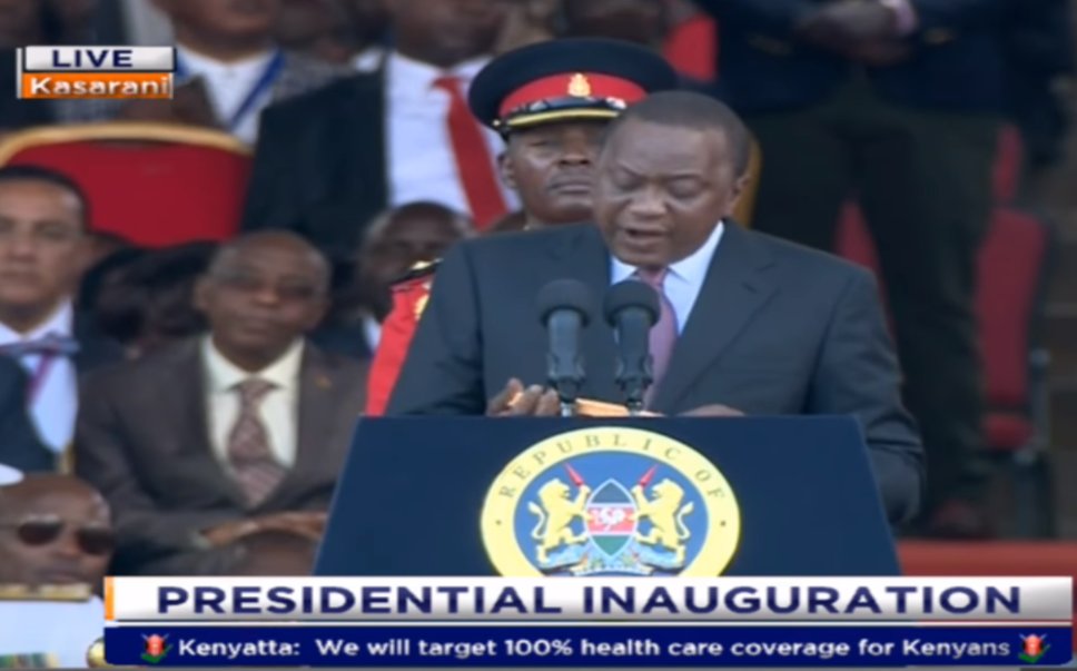 International Universal Health Coverage Day (@uhc_day) on Twitter photo "Over the next 5 years, my Administration will target 100% universal health care coverage for all households" - strong #UHC support from <a href="/UKenyatta/">Uhuru Kenyatta</a>. Kenyan civil society is ready to lead the way! 🇰🇪#HealthForAll #InaugurationKE "Over the next 5 years, my Administration will target 100% universal health care coverage for all households" - strong #UHC support from <a href="/UKenyatta/">Uhuru Kenyatta</a>. Kenyan civil society is ready to lead the way! 🇰🇪#HealthForAll #InaugurationKE