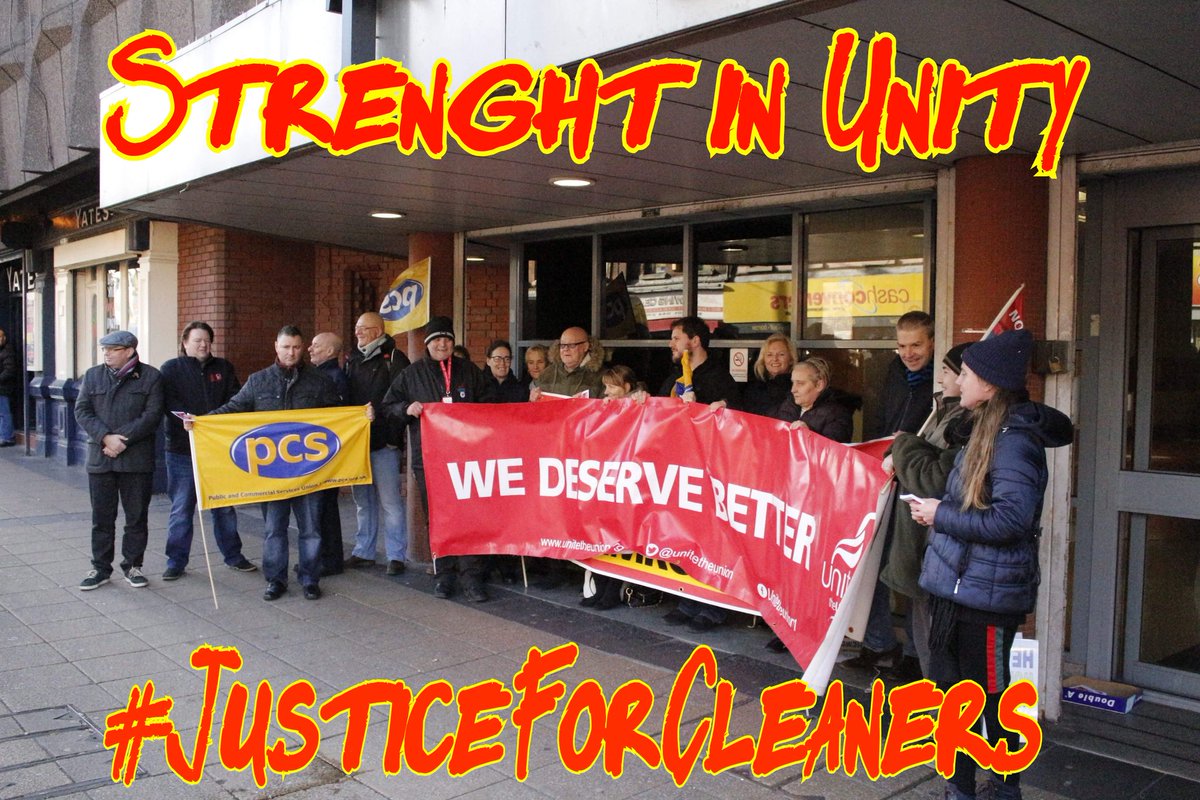 phISSed_Off's tweet photo. Standing shoulder to shoulder with our comrades from HMRC at the Triad in Bootle
#JusticeForCleaners
#phISSed_Off ? Not at all https://t.co/E7TGXlSkhP