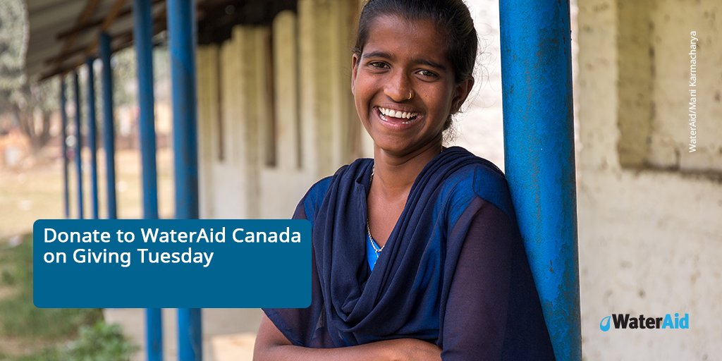 TeajaOffice's tweet photo. It's @GivingTuesdayCa! Help bring clean water to people around the world by donating to @WaterAidCanada and they'll thank you personally on Twitter today! https://t.co/Lz9pyema8N #GivingTuesdayCA #GiveBack https://t.co/frDc6Ux6gx