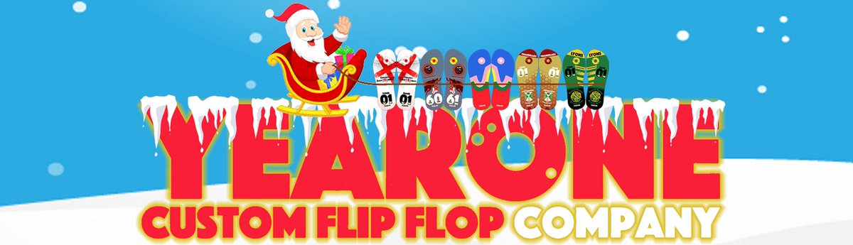 YearoneHQ's tweet photo. Christmas is only 27 days away! ... Have you got all your presents sorted yet? #CustomisedFlipFlops #FlipFlopsMakeAGreatPresent https://t.co/G5m2kcl2MY