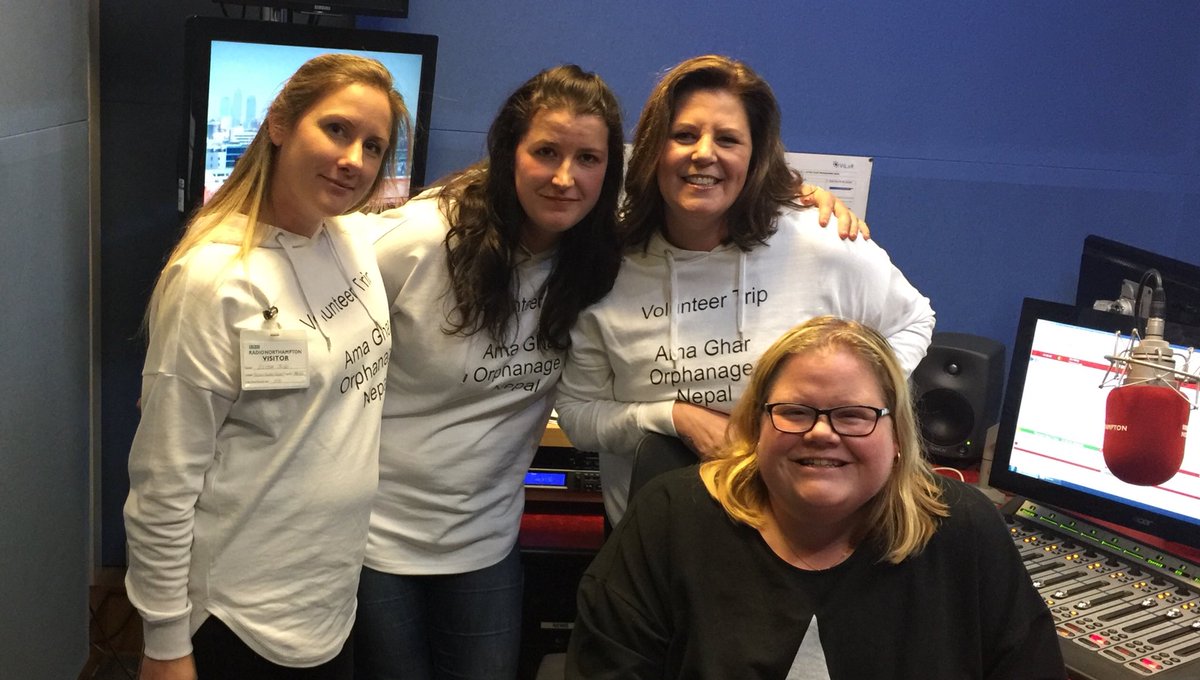 Great interview with <a href="/blabers/">Helen</a> on <a href="/BBCNorthampton/">BBC Northamptonshire</a> talking about #3MumsDo and our #VolunteerTrip to <a href="/AmaGharNepal/">Ama Foundation</a> #Nepal