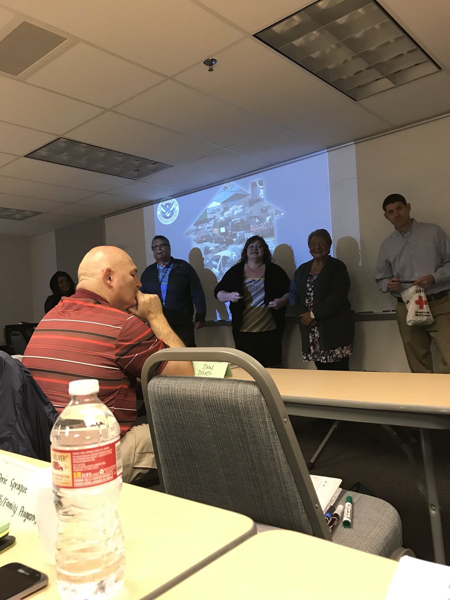 JSSWA's tweet photo. FEMA Mass Care and Casualty assist. In Field Operations training today. JSS Family Assistance Specialists always ready and trained. #FEMAtraining #WANGJSS #JSSFAS #FASsupportexperts https://t.co/h4xxR6zFdA