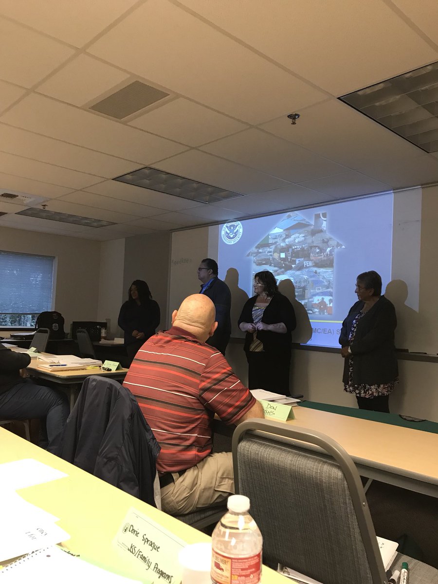 JSSWA's tweet photo. FEMA Mass Care and Casualty assist. In Field Operations training today. JSS Family Assistance Specialists always ready and trained. #FEMAtraining #WANGJSS #JSSFAS #FASsupportexperts https://t.co/h4xxR6zFdA