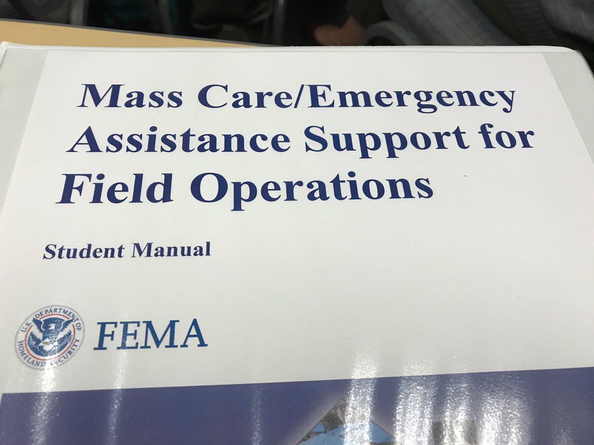 JSSWA's tweet photo. FEMA Mass Care and Casualty assist. In Field Operations training today. JSS Family Assistance Specialists always ready and trained. #FEMAtraining #WANGJSS #JSSFAS #FASsupportexperts https://t.co/h4xxR6zFdA