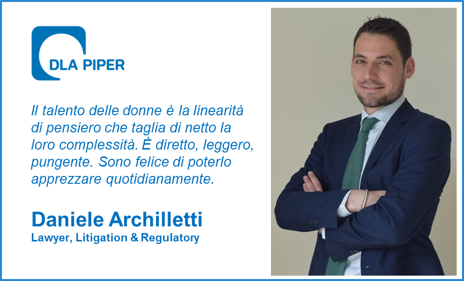 DLA_Piper_Italy's tweet photo. Daniele Archilletti dell'Ufficio di #Milano per sosternere #LAWItaly. #Leadership #Alliance for #Women #talentoFemminile https://t.co/aRv1NtEBft