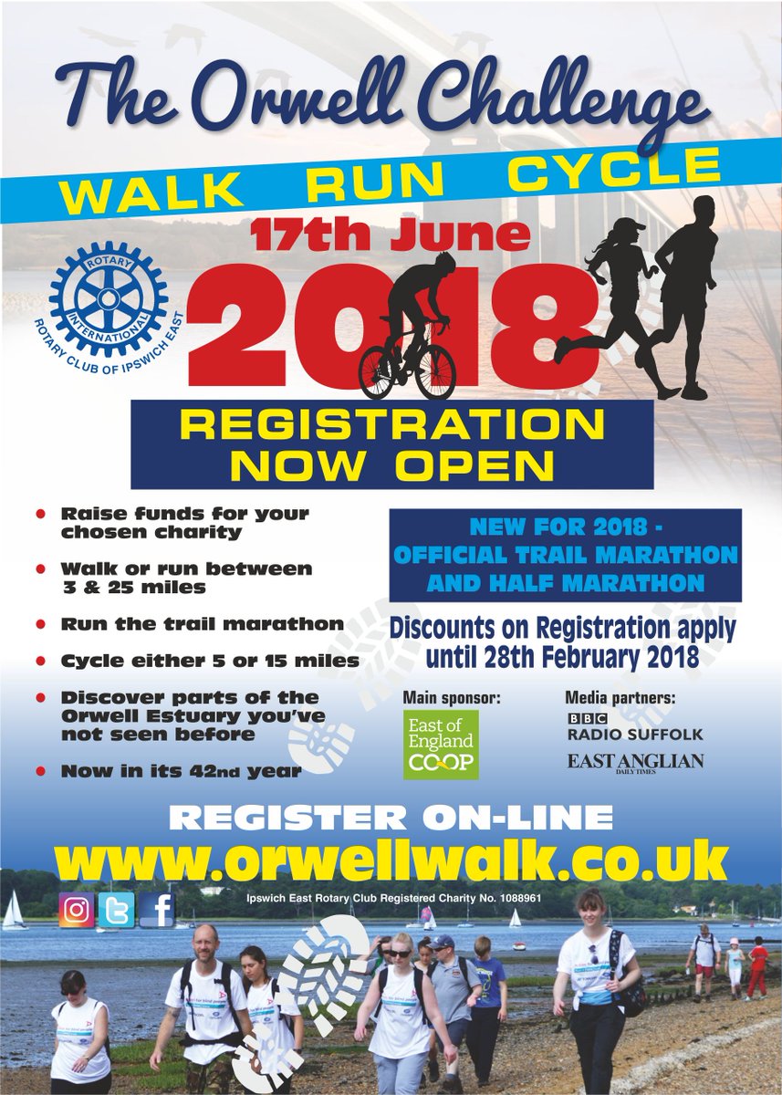 The Orwell Walk tweet media