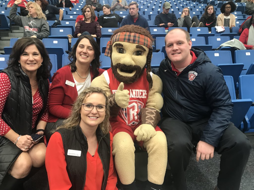 radford_alumni's tweet photo. The Office of Alumni of Relations is excited to turn #GivingTuesday into #RadTuesday and catch up with the #Highlander during @ru_athletics Education Day! #HighlanderPride Make your gift here: https://t.co/YHehOGtrW8 #107For107 https://t.co/CO9DeE8Lxc
