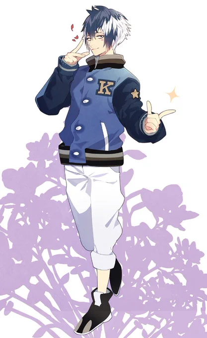 服貰った記念のキザペンギンさん 