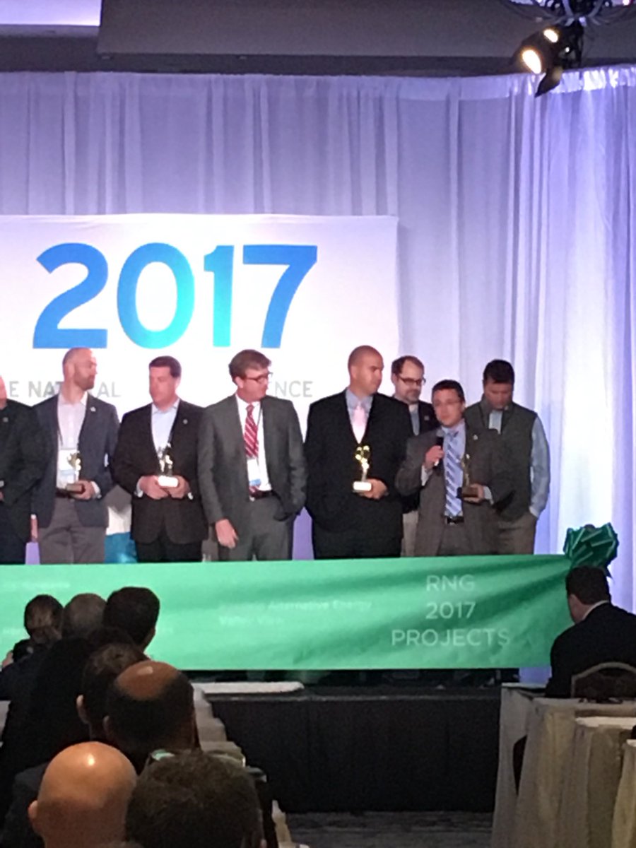 CoalitionForRNG's tweet photo. Recognizing @Ameresco @RepublicService @RoesleinAE, Aria Energy, Morrow Renewables, &amp; Enerdyne for developing 7 #RNG projects opened in ‘17! https://t.co/wx4Gj3M8pi