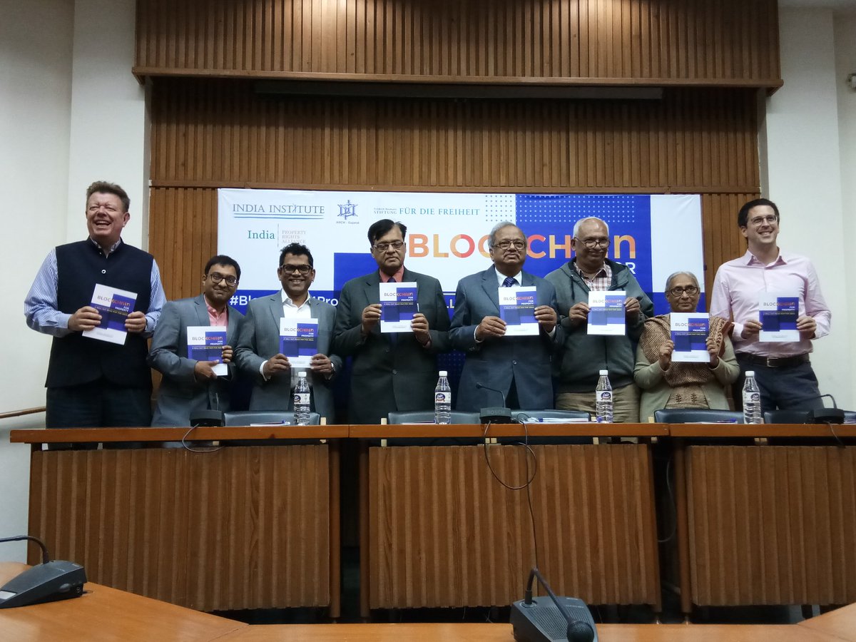 India_Institute's tweet photo. The launch of 'Blockchain for Property: A Rollout Map for India' #Blockchain4Property @meinardus @ananth1148 @Baladevan @FNFSouthAsia  @nicdeity https://t.co/FMXGIOgSzs