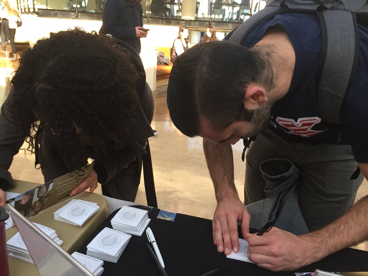 Today in the Rotunda: It’s Giving Tuesday! <a href="/bryantalumni/">Bryant University Alumni</a> is here collecting donations! Be entered to win a $25 gift card to the AIC cafe!
