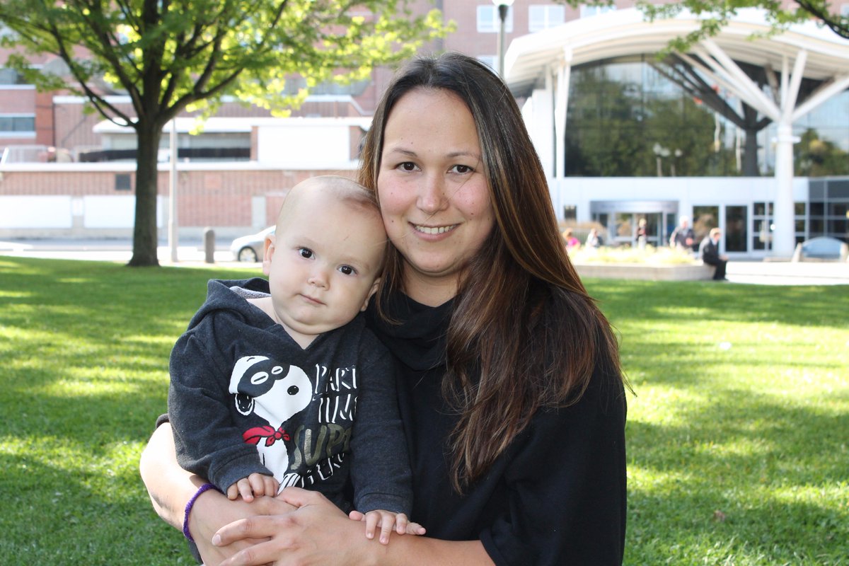 LakeridgeHealth's tweet photo. Kora needed answers for her six month-old son after weeks of feeling unwell. Here’s her story of how she found help for Hunter at our Oshawa hospital: https://t.co/V7MoUuTKeM https://t.co/Bl9uTi9V3G
