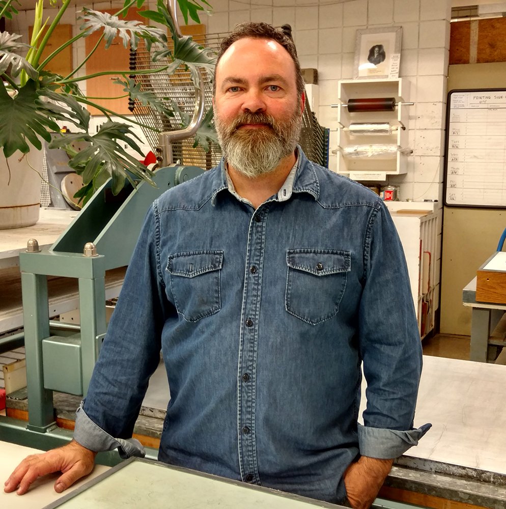 UIowaArt's tweet photo. Alum, Michael Barnes, MFA 1996 in printmaking, to receive the 2017 Distinguished Graduate Faculty Award from @NIUlive
https://t.co/ptMHAVqL5u
https://t.co/DRfQAFebnH
#UIowaPrint
@UIAdvancement @uiowa @uiowa https://t.co/sUNyvIQuSq