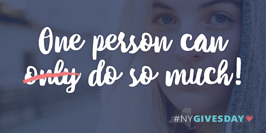 We're already halfway through #NYGivesDay, but there's still lots you can do to #GiveBack! hubs.ly/H09hP5G0