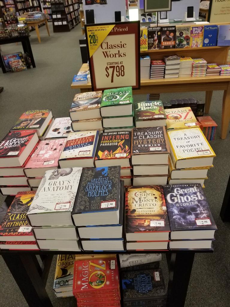 BNBrighton's tweet photo. Classic Works starting at $7.98. https://t.co/gQdqZprimn