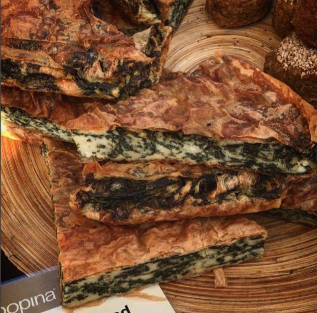 This is a spinach and cheese burek which is a Serbian speciality to impress dinner guests! All handmade with love for you to enjoy.