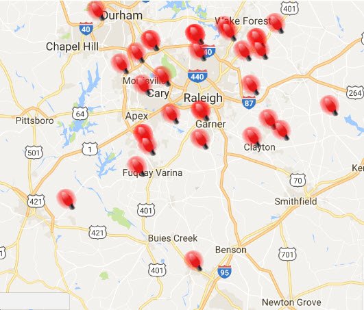 WRAL's tweet photo. Map out your Christmas light journey in the #Triangle>>https://t.co/7xUmeRbNuX
Share pics of your house or neighborhood by using #WRALtower https://t.co/v3m20gz1GZ