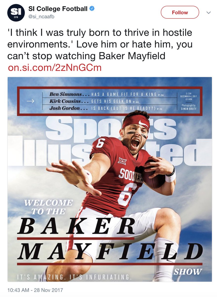 soonergridiron's tweet photo. It's not even noon yet and here are today's national stories on @OU_Athletics | @oufootball | @OU_MBBall. #Sooners https://t.co/bG0I5C6liD