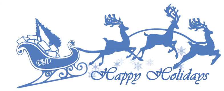 CMI wishes everyone a safe and happy holiday season!