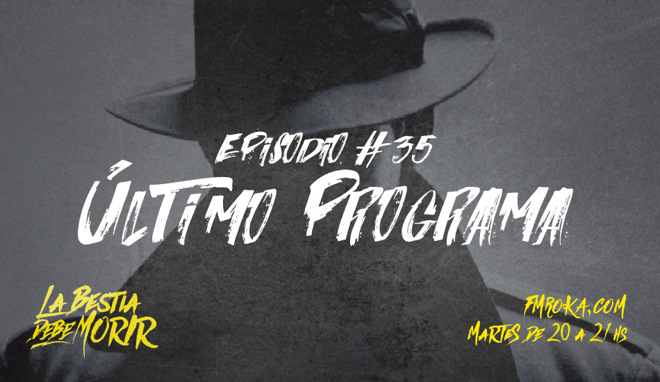 labestiaradio's tweet photo. #HOY | #ÚltimoEpisodio
¡Terminamos el ciclo con un episodio especial!
Si llegaste hasta acá, te invitamos a dar un paso más para matar a la bestia.
A las 20 hs en @fmroka 👉 https://t.co/WAXOy1kQOQ https://t.co/lifJmpz2oO